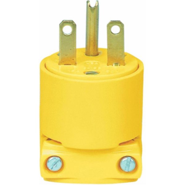 Eaton Wiring Devices Plug 6-15R Nema Vnyl Yel 250V 4866-BOX
